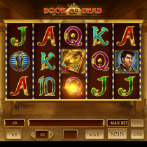 SlotMonster - Book of Dead Slot Game - Egyptian Adventure