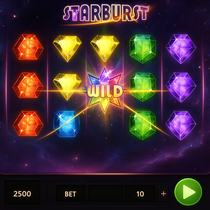 SlotMonster - Starburst Slot Game - NetEnt